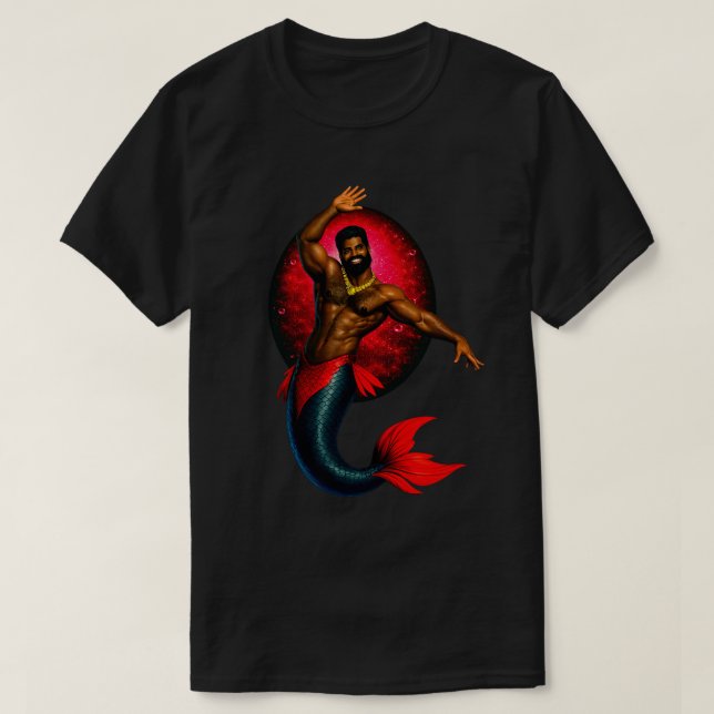Camiseta Merbear Lagoon - Kwame Nsu (Frente do Design)