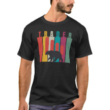 Mercado baixista | Trader | Design simples