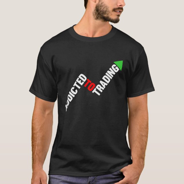Camiseta Mercado de ações Capitais Dia Transações Comerciai (Frente)