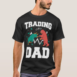Camiseta Mercado de ações Capitais Dia Transações Comerciai