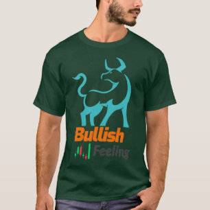 Camiseta Mercado de ações de sensação em massaInvestimento