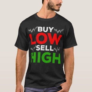 Camiseta Mercado de ações Forex Trader Comprar Venda Elev