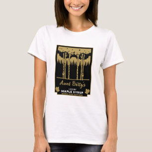 Camiseta Mercado de Agricultores de Xarope de Bordo Promoci