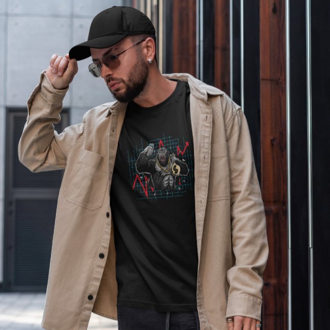 Camiseta Mercado de destruição de gorila (Criador carregado)