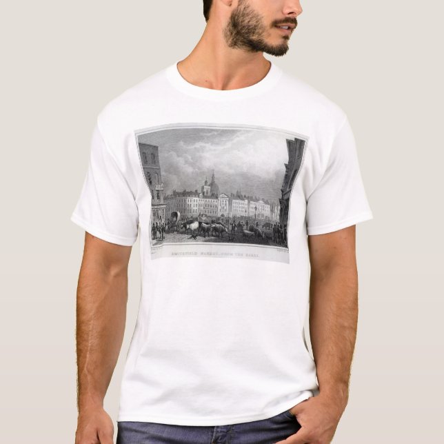 Camiseta Mercado de Smithfield do Barrs (Frente)