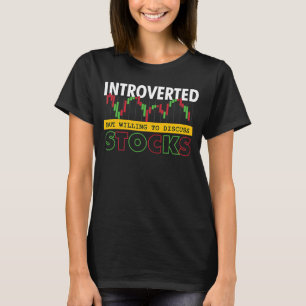 Camiseta Mercado De Valores Comerciais Apresentou Disposiçã