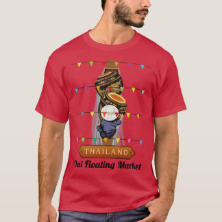 Camiseta Mercado Flutuante Tailandês