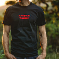 Mercadoria anti-Trump protesto vermelho