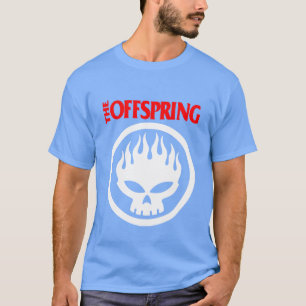 Camiseta mercadoria da banda offspring Punk Rock família