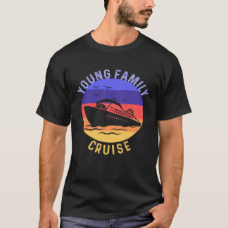Camiseta Mercadoria de Encontro de Cruzeiro de Família Jove