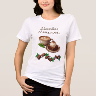 Camiseta Mercadoria de Padaria Vintage Personalizada Arte d