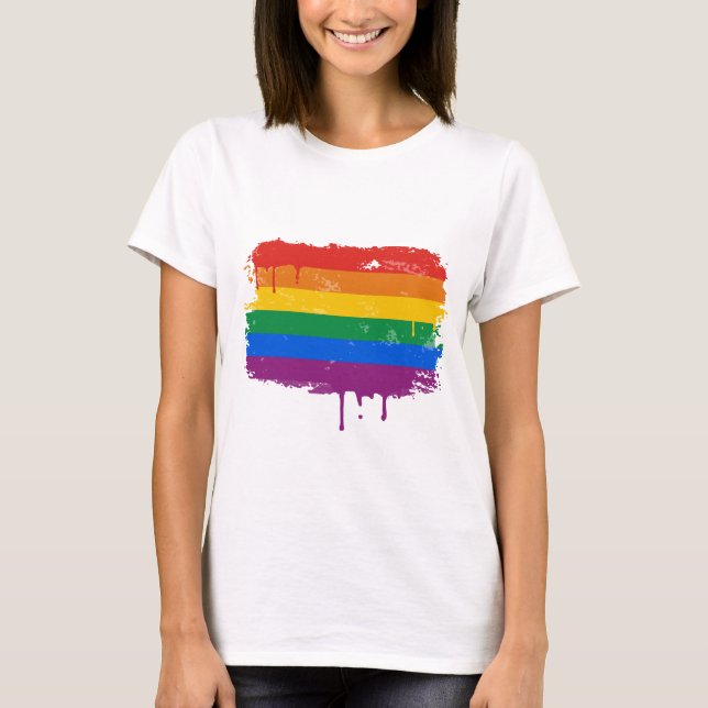 Camiseta Mercadoria do orgulho gay (Frente)