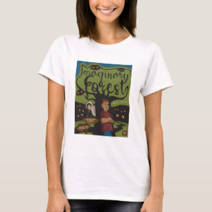 Camiseta Mercadoria imaginária do livro da floresta