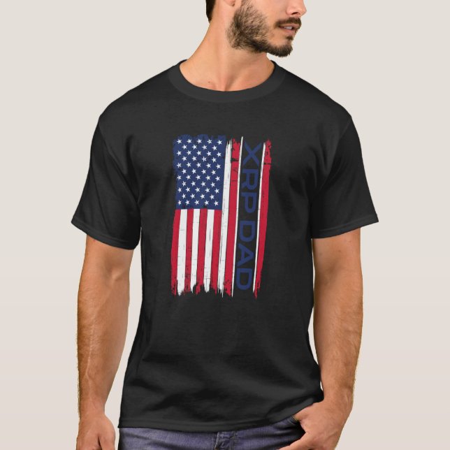 Camiseta Mercadorias de Criptomoeda do Pai do XRP (Frente)