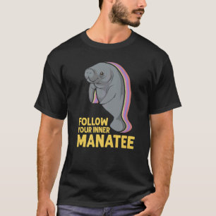 Camiseta Mercadorias de fantasia de peixe-boi para crianças