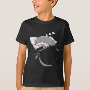 Camiseta Mercadorias de Golfinho Engraçado para Mulheres, H
