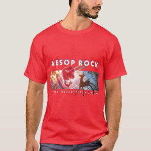 Camiseta Mercadorias do Aesop Rock engraçadas vintage