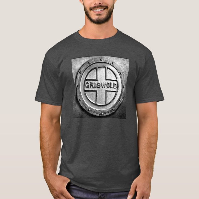 Camiseta Mercadorias do ferro fundido de Griswold (Frente)