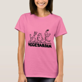 Camiseta Mercadorias vegetais