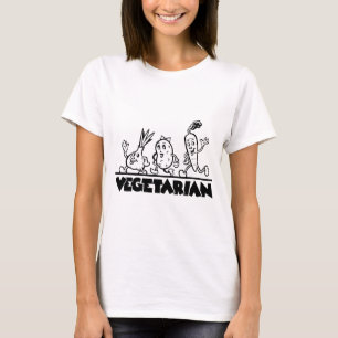 Camiseta Mercadorias vegetais