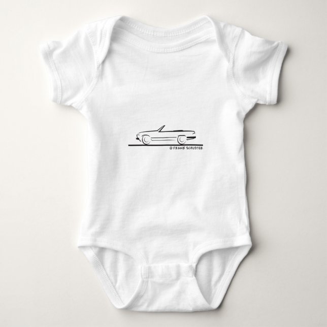 Camiseta Mercedes 450 SL Type 107 (Frente)