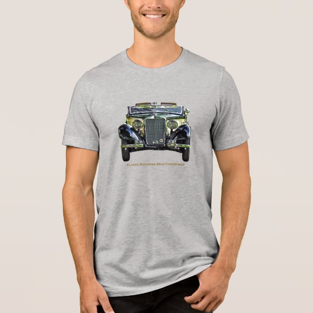 Camiseta Mercedes Benz Conversível Clássico (Frente)