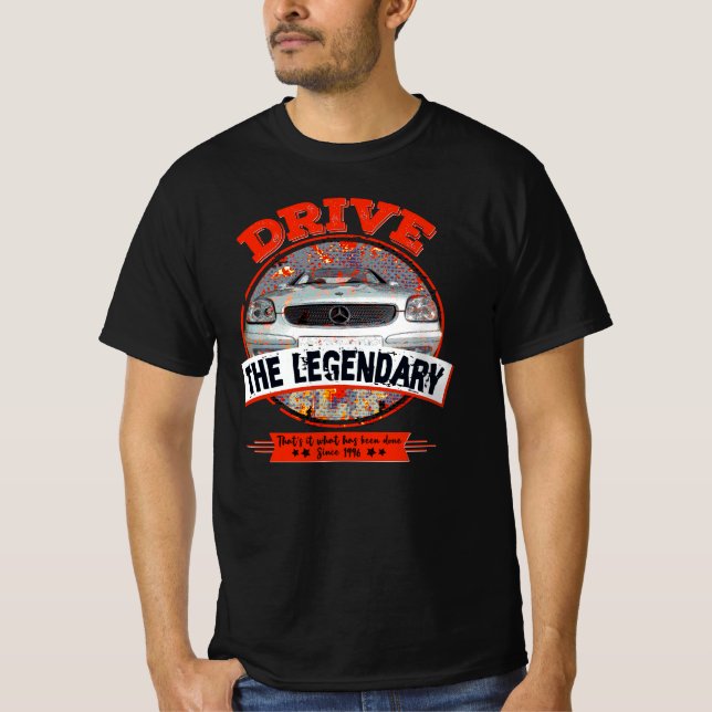 Camiseta Mercedes SLK R 170 - Drive the Legendary (Frente)