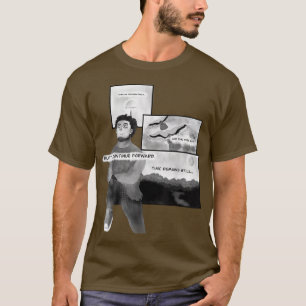 Camiseta Merch da história da natureza inspiracional do Ani