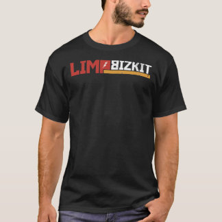 Camiseta Merch do Logotipo Rapcore Grunge Do Limp Bizkit