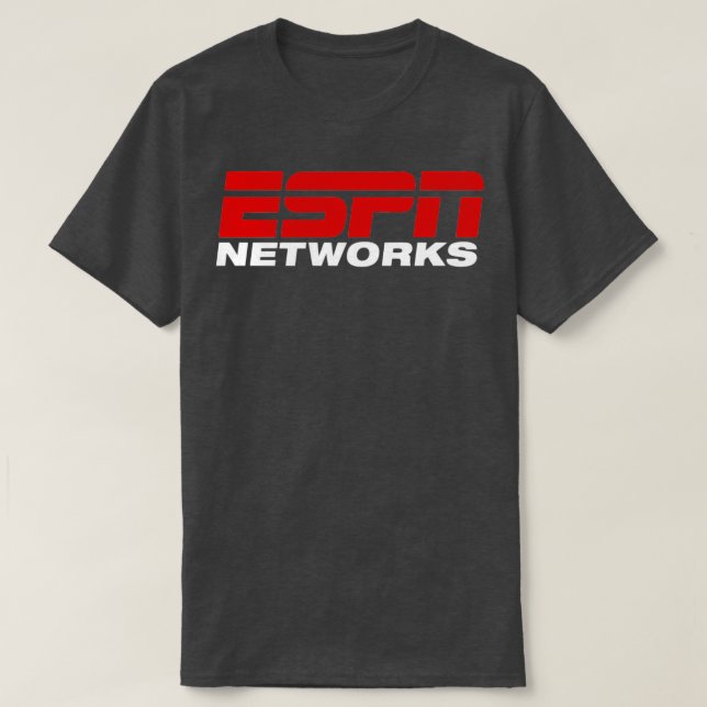 Camiseta Merchandise da ESPN Networks mais vendida (Frente do Design)