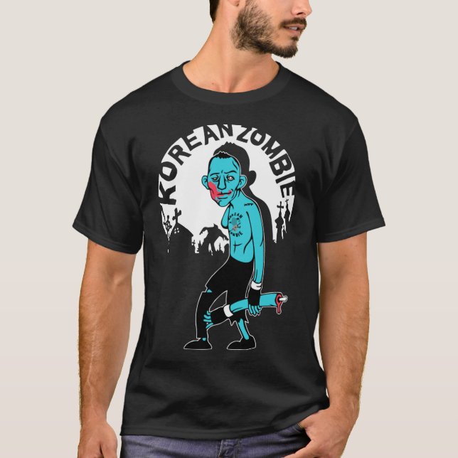 Camiseta Merchandise Essencial de Zombie Coreana - Melhor V (Frente)
