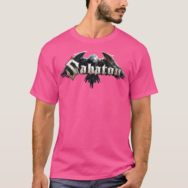 Camiseta Merchandise Oficial Da Banda Sabaton (Frente)