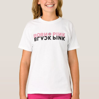 Camiseta Merchandise Rosa Preta