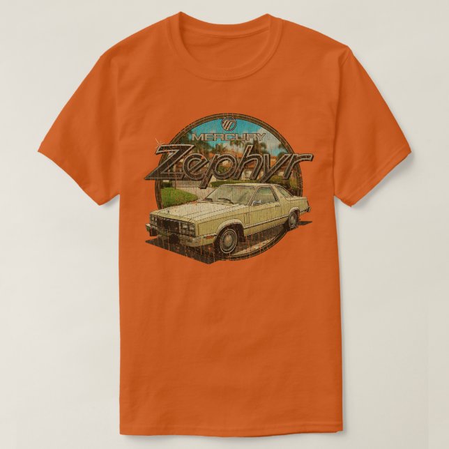 Camiseta Mercury Zephyr Z7 1978 (Frente do Design)