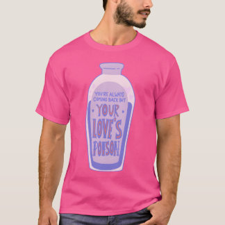 Camiseta MERDA DE HOMEM Letra de Madison Beer engraçada