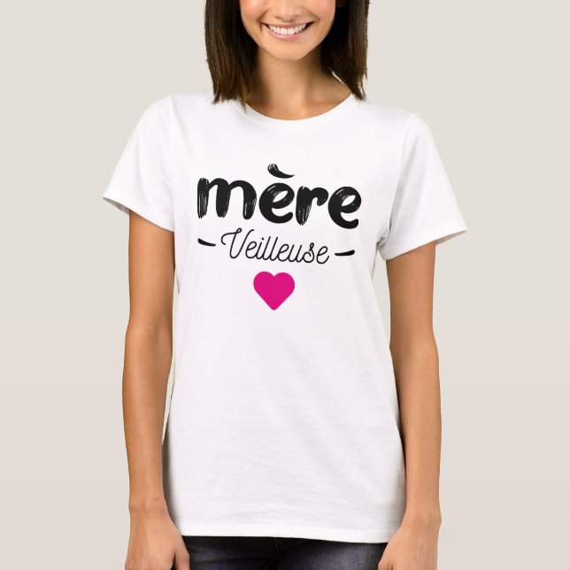 Camiseta Mere veilleuse (Frente)