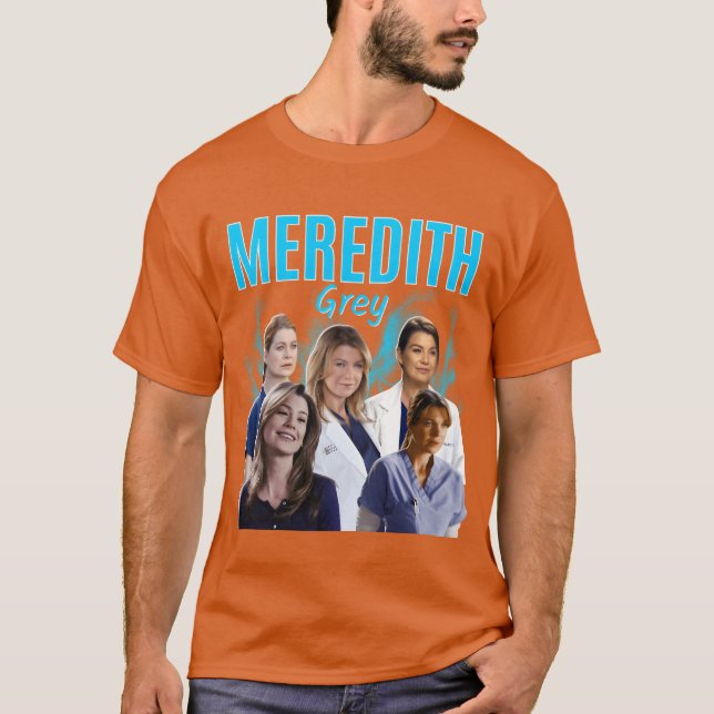 Camiseta Meredith grey 90sshirt family (Frente)