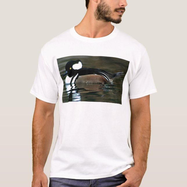 Camiseta Merganso encapuçado (Frente)