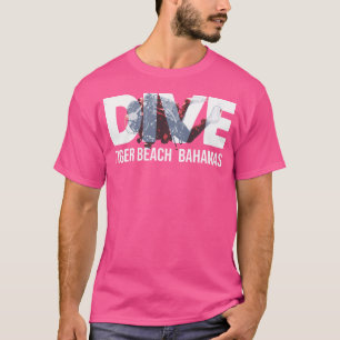 Camiseta Mergulhador Bahamas Dive Tiger Beach Scuba Diver