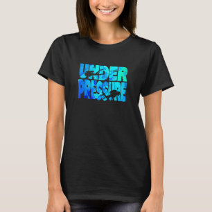 Camiseta Mergulhador de Águas Abertas Profundas Mergulho Es