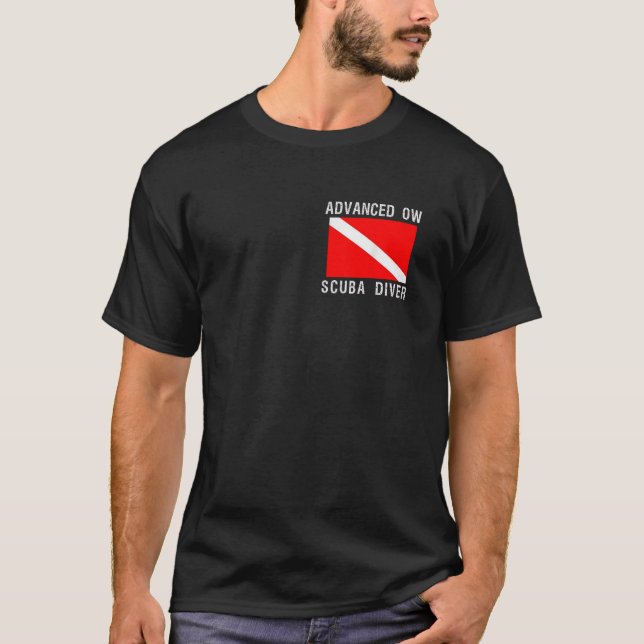 Camiseta Mergulhador de Bandeira D (Frente)
