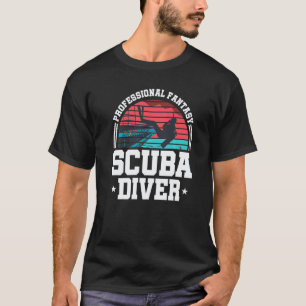 Camiseta Mergulhador de Escafandro de Fantasia Profissional