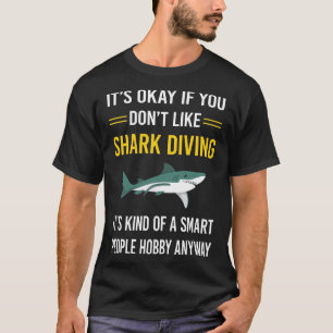 Camiseta Mergulhador de Shark Smart Pessoas