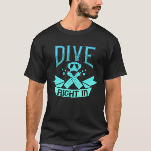 Camiseta Mergulhador dizendo Scuba dizendo mergulho 2