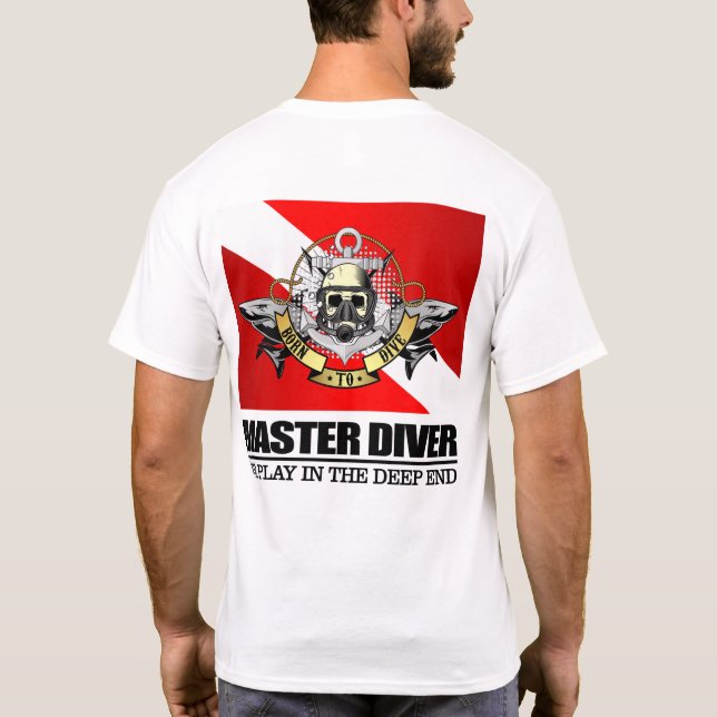 Camiseta Mergulhador Mestre (BDT) (Verso)
