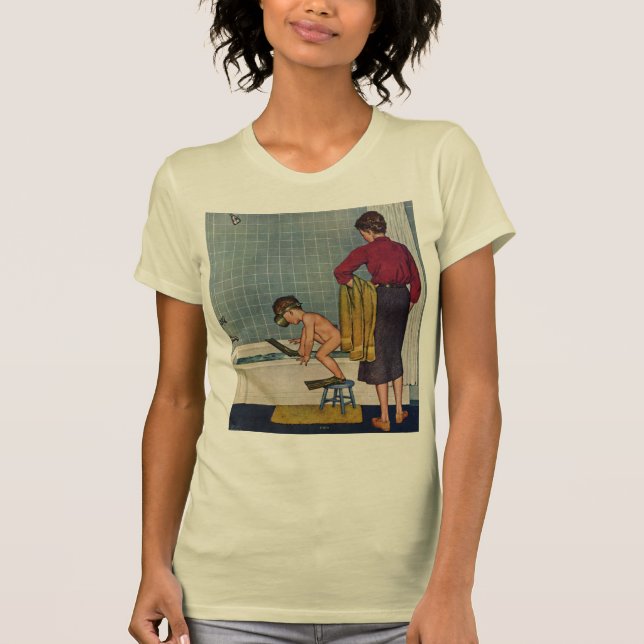 Camiseta Mergulhador na cuba (Frente)