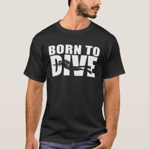 Camiseta Mergulhador Nascido Para Mergulhar