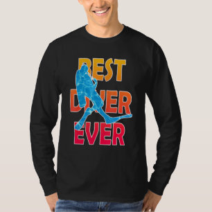 Camiseta Mergulhador Oceano no melhor mergulho nunca