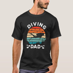 Camiseta Mergulhador Pai Scuba Diver Submarino