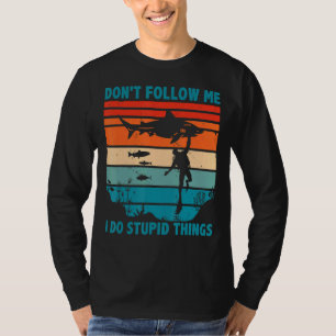 Camiseta Mergulhador Pai Scuba Diver Submarino